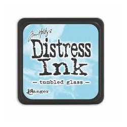 Mini Distress Inkpad Tumbled Glass